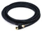Monoprice RG6 Quad Shield CL2 Coaxial Cable, 12ft, Black, F Type Connector