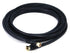Monoprice RG6 Quad Shield CL2 Coaxial Cable, 12ft, Black, F Type Connector