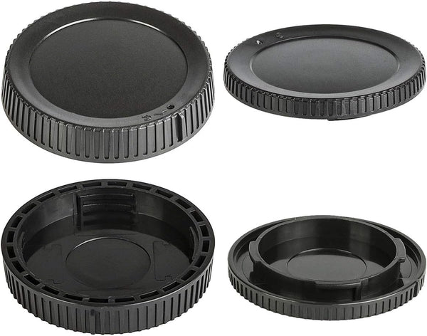 Camera Body Cap & Rear Lens Cap Cover Compatible for Nikon Z8 Z9 Z7II Z6II Z7 Z6 Z5 Z50 Camera kit Z Mount Lens (2 Pack)