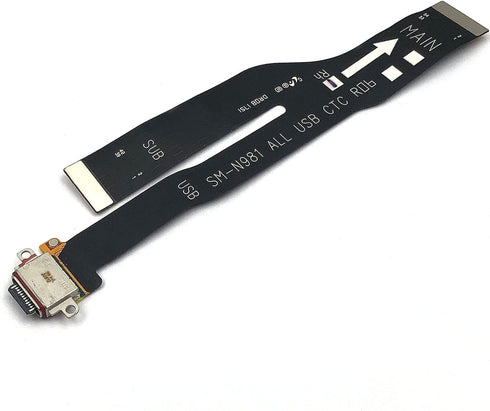 USB Charger Charging Port Dock Connector Ribbon Flex Cable PCB Board Compatible with Samsung Galaxy Note20 5G N981