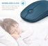VssoPlor 2.4G Wireless Mouse, Slim Portable Computer Laptop Mouse with Nano Receiver Quiet Silent Optical Mice