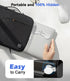 ALAFLY 17/16/15/14/13 360 3/Y, Magnetic Laptop Phone Holder, Foldable Hidden Mount Compatible with iPhone & All Phone