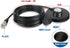 Arridioter 90mm PL259 16.4FT/5 NMO Antenna Mount Magnetic Base with Male Connector, Meters Coaxial Cable, Dust Cover