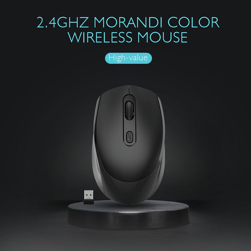 ONE-UP Wireless Mouse, 2.4G Silent Computer Mouse with USB Nano Receiver for Laptop, Chromebook, PC, Mac
