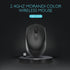 ONE-UP Wireless Mouse, 2.4G Silent Computer Mouse with USB Nano Receiver for Laptop, Chromebook, PC, Mac