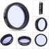 1.25 inch Moon Filter - Aluminum Alloy Sky Glow & Moon Filter Optical Glass for Telescope Eyepiece