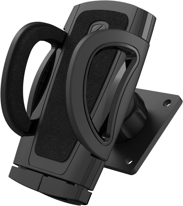 Scosche UH2AMPS Non-Magnetic Universal Cell Phone Holder with AMPS Mounting Plate, Compatible with iPhone