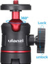 ULANZI MT-08 Extension Pole Tripod, Mini Selfie Stick for Webcam, iPhone, Canon, Sony Cameras