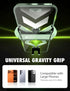 Bracketron AutoGrip Low-Profile Dash Mount- Phone Mount for Car with TemperBond Suction, One-Handed Operation Universal
