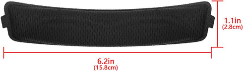 Geekria Mesh Fabric Headband Cover for Logitech G633, G933, G633S, G933S, G533, G935, G635 Headphones, Easy DIY