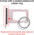 ASDAWN Replacement for iPhone 13 SIM Card Slot Tray Holder, Waterproof Rubber Ring and SIM Pin (Single Sim Version)