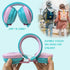 Kids Bluetooth Headphones, Wireless 60H Play Time, Volume Limited 85/110dB Over Ear Headset with Mic (Cyan)