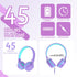 YOYOTUNE Wireless,85/94dB Volume,40H 5.3,Over Kids Bluetooth Headphones,Lightweight Kids Headphones Safe Playtime,Fast