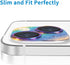 Colorful Camera Lens Protector for iPhone 14 & 14 Plus, Anti-Scratch Tempered Glass, Shockproof Full Protection.