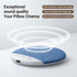 Tocualvoss Ultra-Thin Bluetooth Pillow Speaker,Mini Portable Under Pillow Speaker with White Noise Timer Wireless Sleep