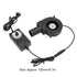 120mm 12V Mini Blower Fan, DC Mini Blower Fan with Speed Control for Receiver DVR, Inflatable Replacement Fan for Modem