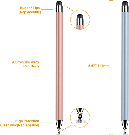 Acempire (7 2-in-1 Stylus Pcs), Stylus Pen for Touch Screen, High Precision and Sensitivity, Suitable