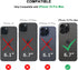 TENDLIN iPhone 15 Pro Max Case - Black Wood Grain & Carbon Fiber Leather Hybrid Slim Design