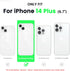 ORNARTO Compatible with iPhone 14 Plus Case 6.7, Slim Liquid Silicone 3 Layers Full Covered Soft Gel Rubber Phone Case Protective Cover 6.7 Inch-Chalk Pink
