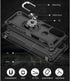 Moto G Pure Phone Case, Moto G Power 2022 Case with HD Screen Protector, Military Grade Protective Cases with Ring,