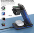 Minthouz 3 in 1 Fast Wireless Charging Station with 20W Adapter for Multiple Devices, Compatible with iPhone