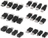 Zerone USB OTG Micro Mini USB2.0 Male to Female Adapter, Multiple F/M USB Coupler Connector Set, Pack of 12 Pcs