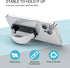 SURITCH 2-in-1 3.94" Phone Grip Strap Finger Loop Holder for Back of Phone, Soft Silicone Gripper Kickstand for iPhone