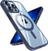iPhone 13 Pro Max Case, MagSafe, Navy Blue, 2024 New, Strong Magnet, Non-Yellowing, Military Drop Protection, Magnetic