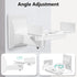 WALI Speaker Wall Mounts, Dual Side Clamping Bookshelf Mounting Bracket for Large Surround Sound Speakers, Holds up to