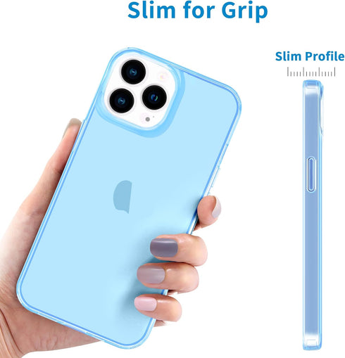 JJGoo Compatible with iPhone 14 Pro Case, Clear Soft Shockproof Protective Slim Thin Bumper Cover Transparent,