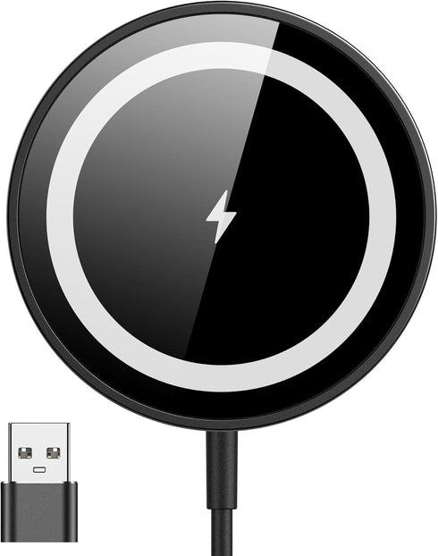Magnetic Wireless Charger for Magsafe Charger - Made for iPhone 16/16 Pro/16 Pro Max/16 Plus/15/14/13/12 Series, 15W