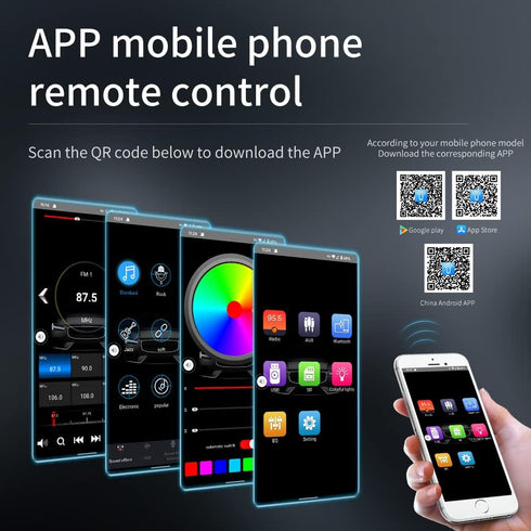 UNITOPSCI Single Din Car Stereo, Bluetooth 5.0 Multimedia Audio Receiver with Hands-Free Call Voice Control