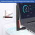 Superbat 6 6E 2.4GHz 5GHz 6GHz 2-Pack WiFi Tri-Band Antenna RP-SMA Male Omni-Directional Antenna - for Router PC