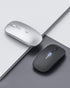 INPHIC Wireless Mouse, 2.4G Silent Rechargeable Ultra Slim USB Portable Mouse, 1600 DPI & 400mAh Battery for Laptop and