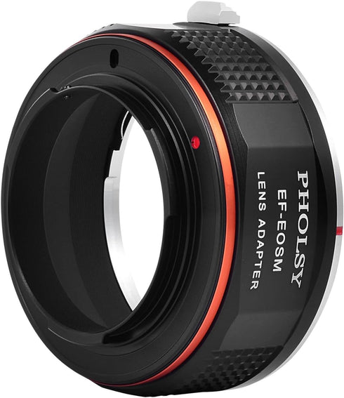 EF-EOS M Lens Adapter Manual Focus Converter Ring for Canon EF/EF-S Lens and Canon EOS-M (EF-M Mount) Camera M, M2, M3,