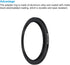 PATIKIL 58mm-67mm Metal Step Up Ring with Cleaning Cloth, 2 Pack Camera Lens Filter Adapter Ring