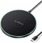 15W Fast Certified Wireless Charger Pad for iPhone (15/15Pro/15 Pro Max, 14/14 Pro/14 Pro Max), Samsung