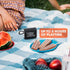 JBL Go 3 Portable Speaker with Bluetooth, Built-in Battery, Waterproof and Dustproof, Blue