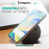 Charging Stand Compatible with MagSafe, Premium Silicone for iPhone 12/13/14/15, Discreet Cable Design