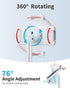 SAIJI Tablet Stand Holder, Height Adjustable Portable Monitor Stand, 360 Degree Rotating, Aluminum Alloy Cradle Mount
