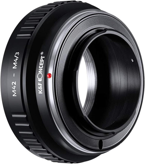 K&F Concept M42 Lens to Micro 4/3 Lens Adapter - Fits Olympus PE, Panasonic Lumix