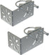 2 Pcs Anti Vibration Antenna Mount Hardware Accessories, Pole Holder Antenna Pole Mount Kits (without The Pole)