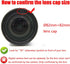 82mm Lens Cap Cover for Nikon Z9 Z7II Z6II Camera Kit NIKKOR Z 24-70mm f/2.8 Lens (2 Pack)