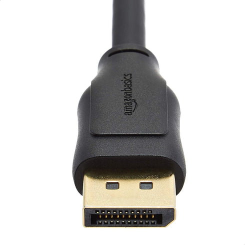 1.4 32.4Gbps 8K@60Hz, 4K@120Hz, 3D, HBR3 6 Amazon Basics DisplayPort Cable, High-Speed, Dynamic HDR and Gold-Plated