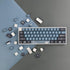 surmen PBT Keycaps XDA Keycaps Dye-Sublimation 60% Custom Keycaps 60 Percent for Cherry MX Switches Mechanical Keyboard(Apollo) by surmen