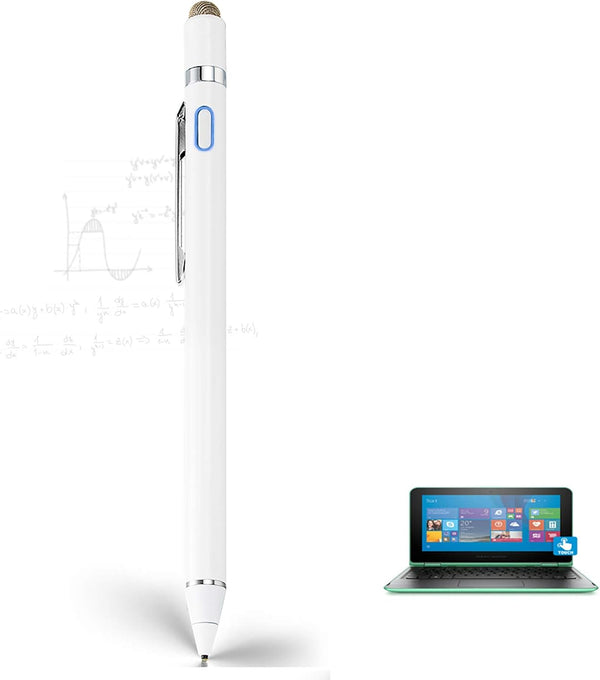 HP Pavilion X360 2 in 1 Laptop Stylus Pen, EDIVIA Digital Pencil with 1.5mm Ultra Fine Tip, White