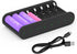 ISDT Battery Charger AA AAA Rechargeable Batteries 8-Bay Portable Smart Charger Fast Charging
