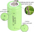 anmas rucci 1.2V 2200mAh 16-Pack Odstore Ni-Cd Rechargeable C Battery Sub C Batteries C Size (Green)