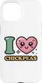 I heart Chickpeas I Love Chickpeas Case for iPhone 15