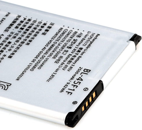 DDONG Replacement Battery for LG Fortune M153 Fortune 2 LMX210CM, K8 2017, LV3 BL-45F1F 2500mAh
